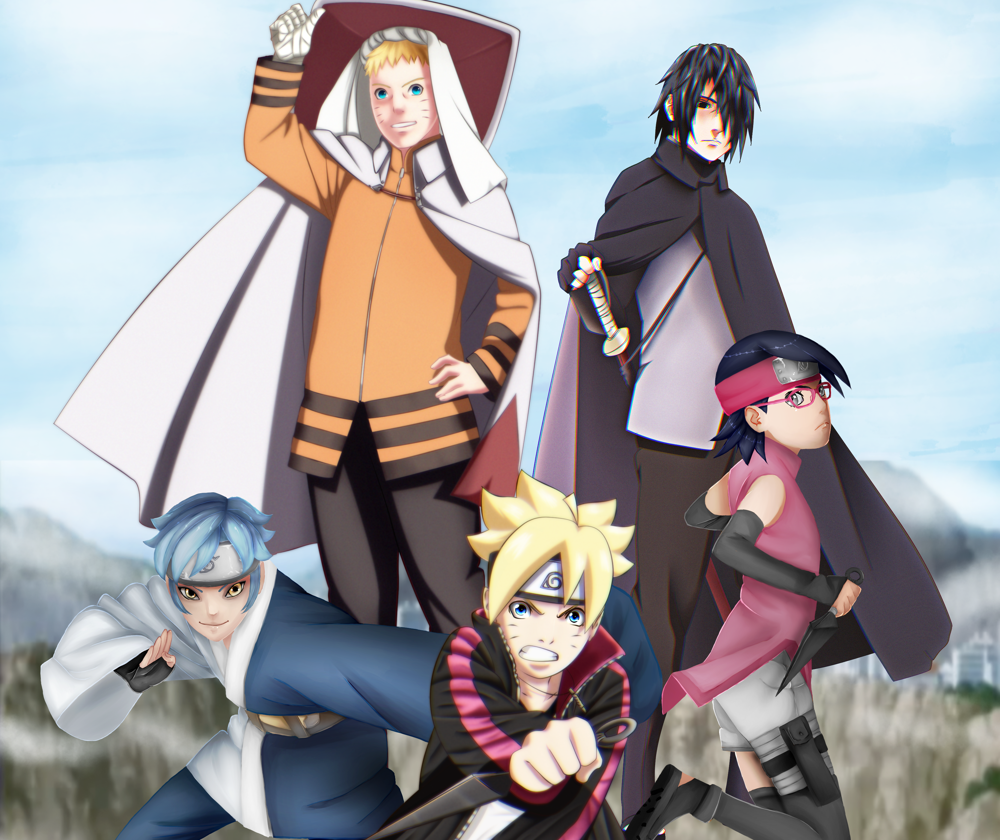 Anime Boruto: Naruto the Movie HD Wallpaper