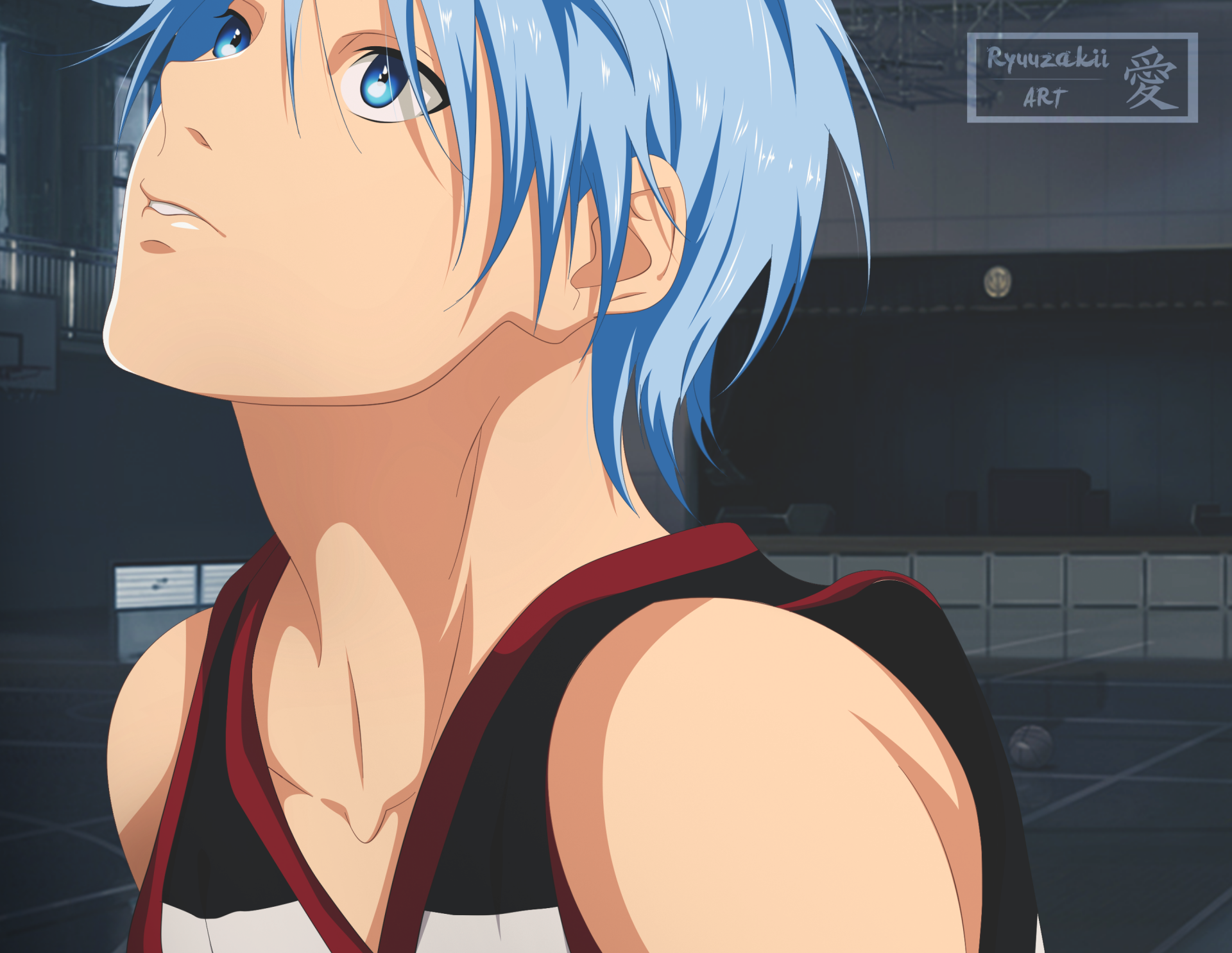 Download Tetsuya Kuroko Anime Kurokos Basketball Hd Wallpaper By Kohaku Art 1541