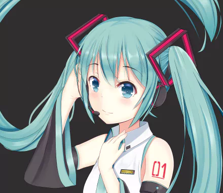 Hatsune Miku Anime Vocaloid HD Desktop Wallpaper | Background Image