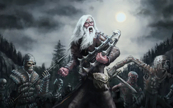 undead dark warrior HD Desktop Wallpaper | Background Image
