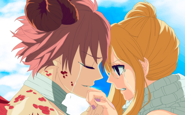 Anime Fairy Tail Natsu Dragneel Lucy Heartfilia HD Wallpaper | Background Image