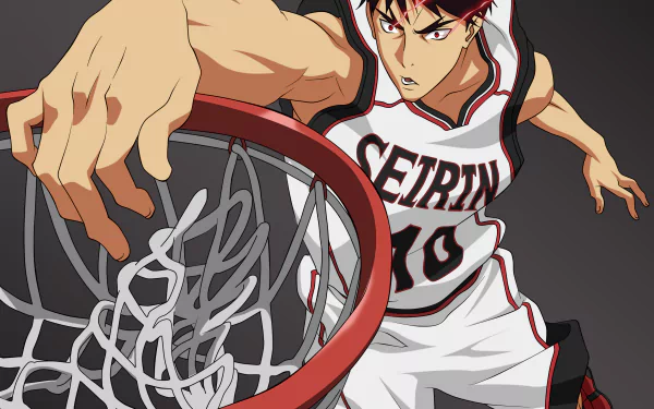 Taiga Kagami Anime Kuroko's Basketball HD Desktop Wallpaper | Background Image