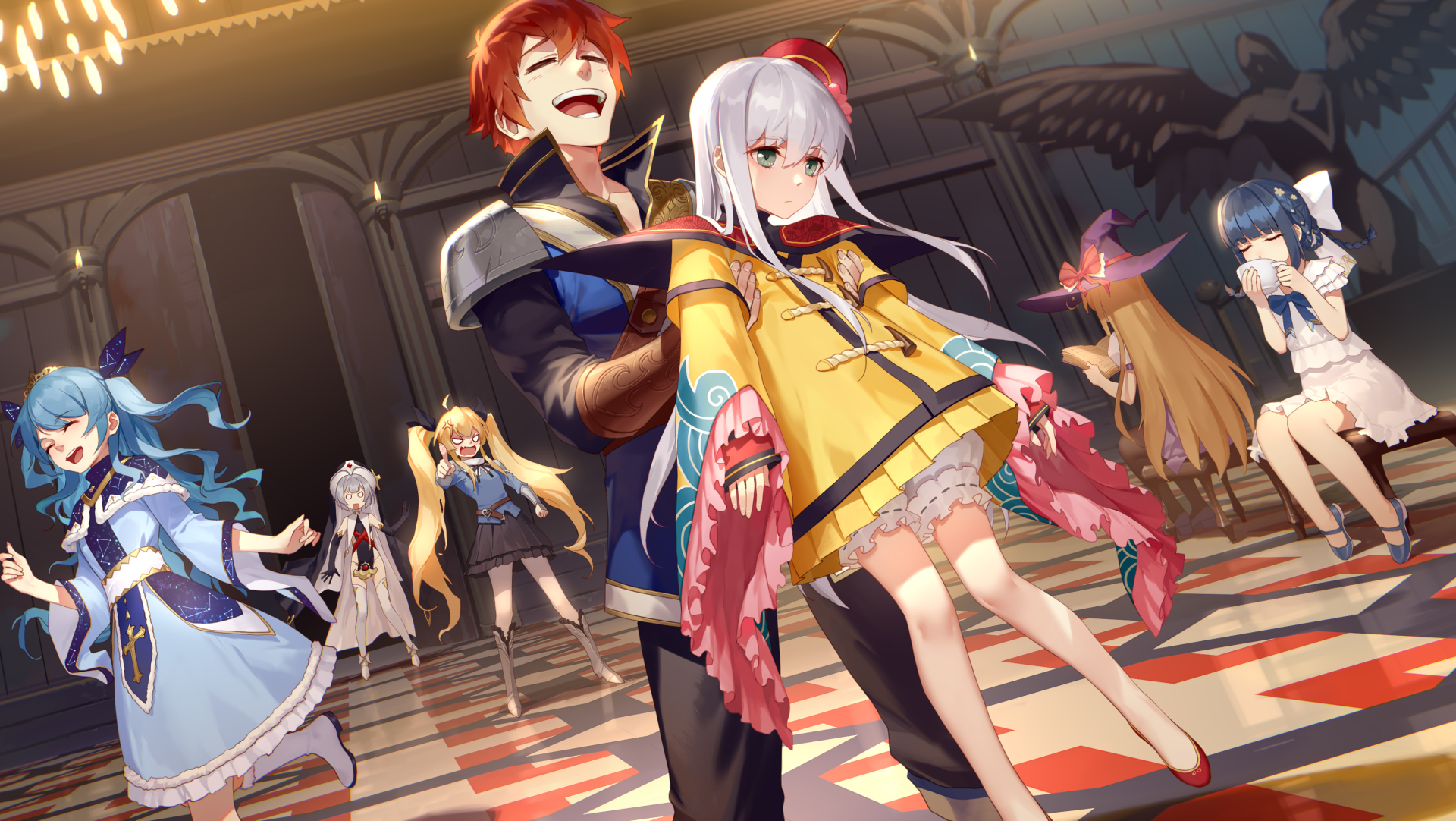 Download Anime Romantic Saga Of Beauty & Devil HD Wallpaper by 大爷别掐脸
