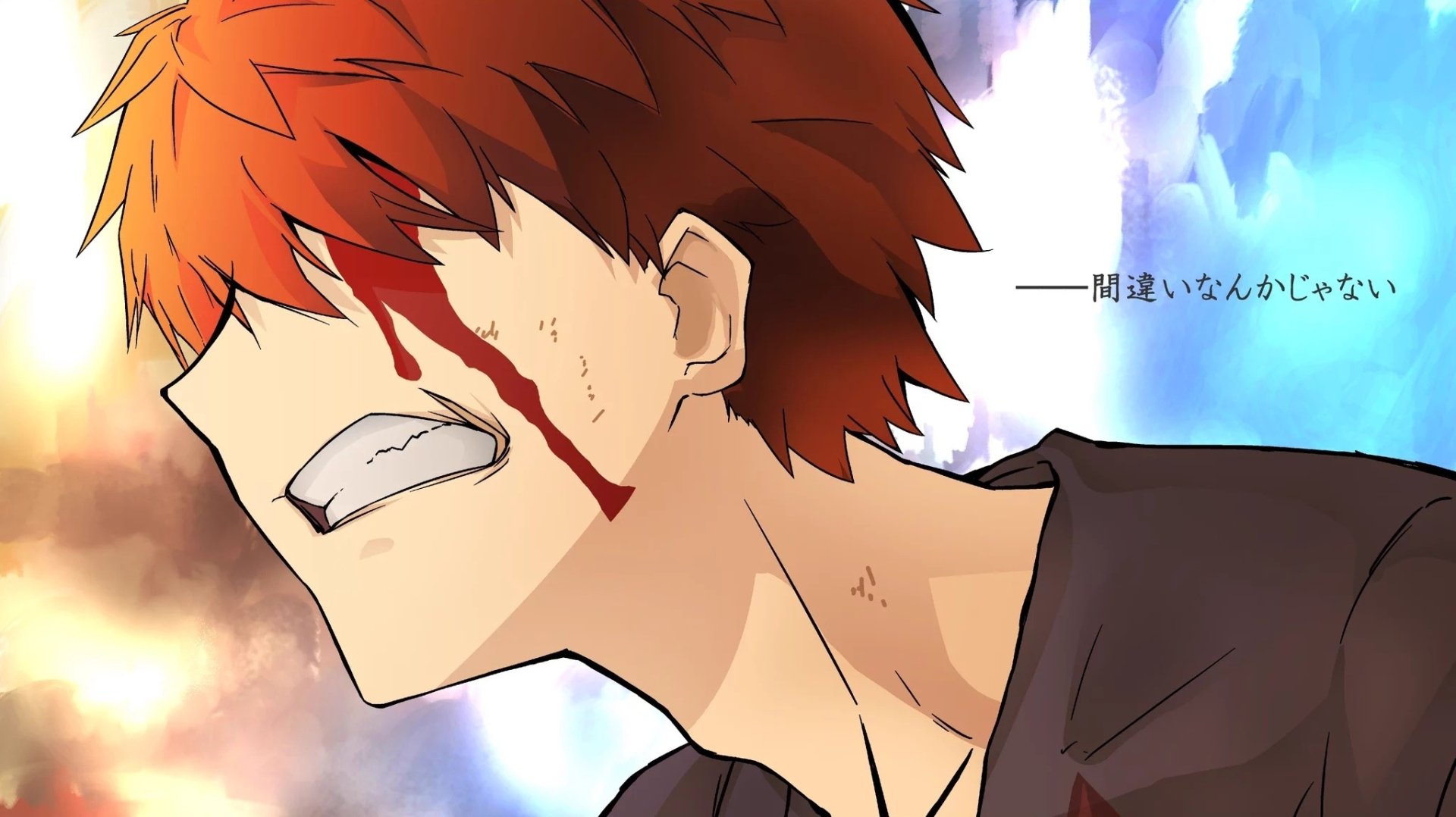 Download Shirou Emiya Anime Fate/Stay Night: Unlimited Blade Works HD Wallpaper by 御劔シュガー