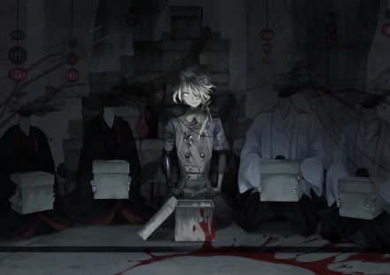 Shishiou (Touken Ranbu) Anime Touken Ranbu HD Desktop Wallpaper | Background Image