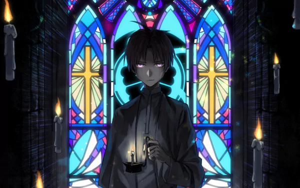 Heshikiri Hasebe Anime Touken Ranbu HD Desktop Wallpaper | Background Image