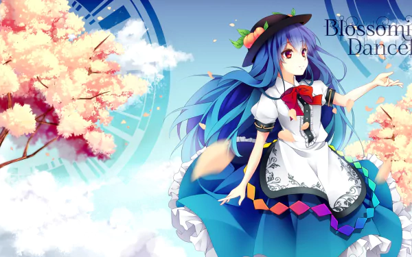 Tenshi Hinanawi HD Desktop Wallpaper | Background Image
