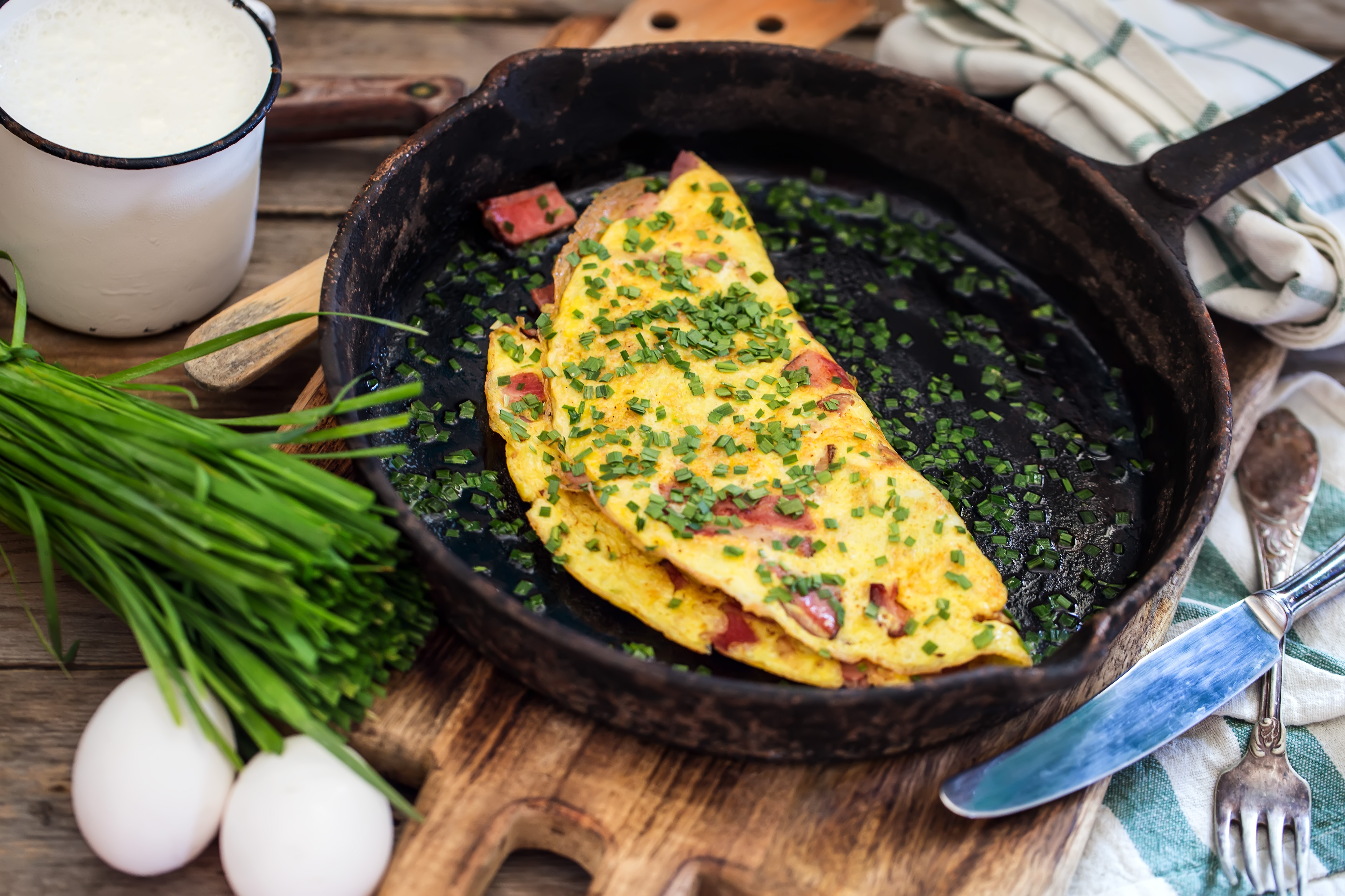 Summer Herb Omelet – Whiskware