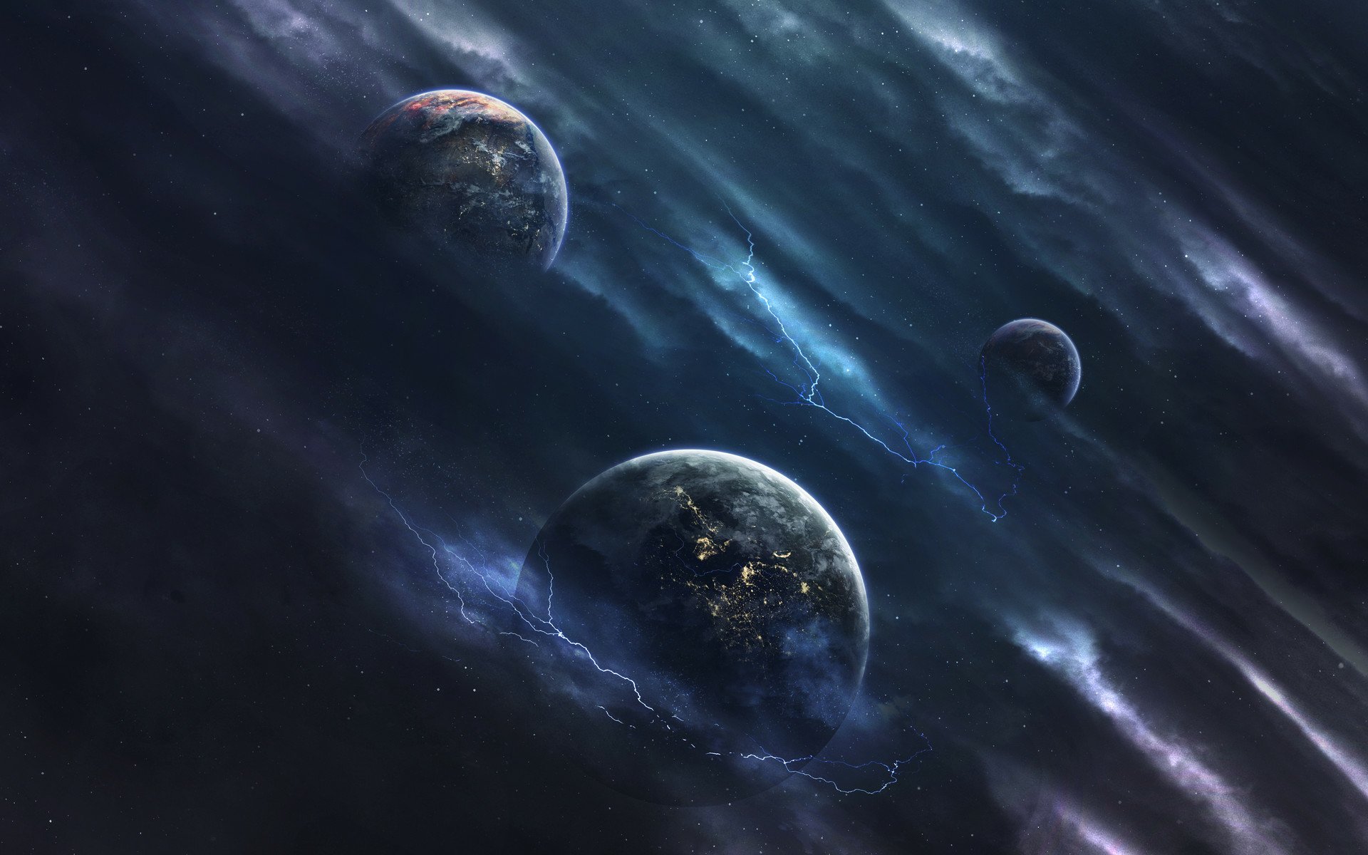 Download Sci Fi Planet HD Wallpaper by Vadim Sadovski | 1920x1200 ...