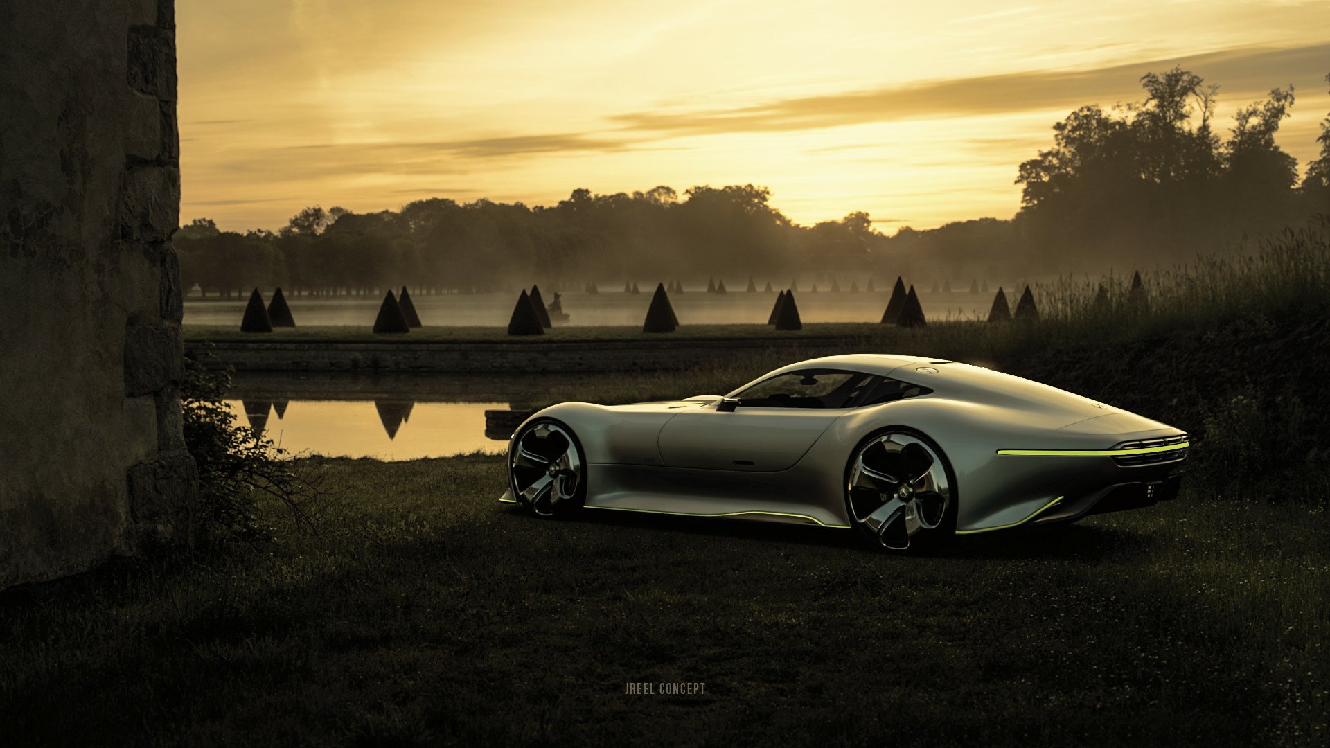 Download Mercedes-Benz AMG Vision Gran Turismo Video Game Gran Turismo Sport HD Wallpaper by JREEL