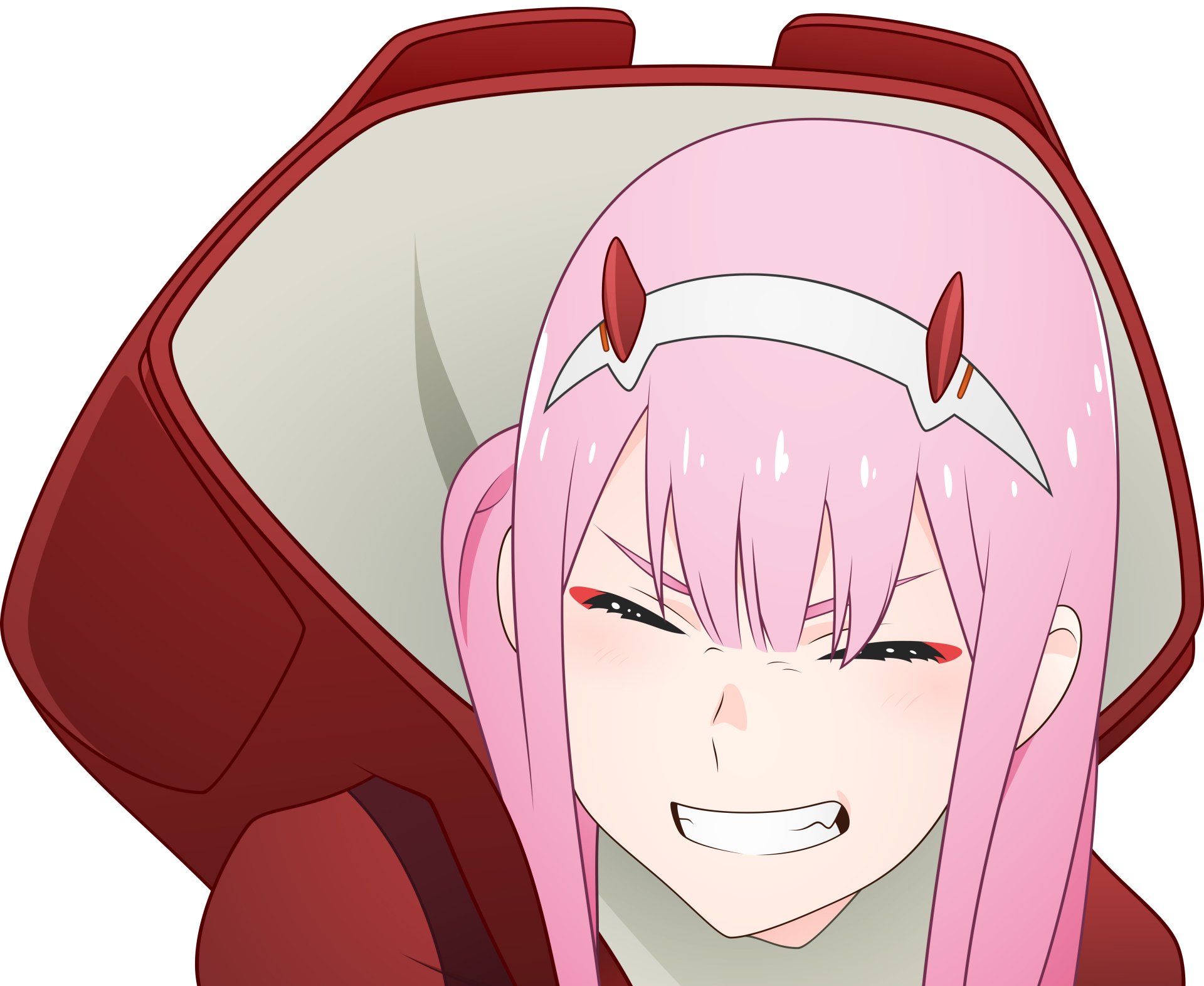 Zero Two in Darling in the FranXX - 4K Ultra HD Wallpaper