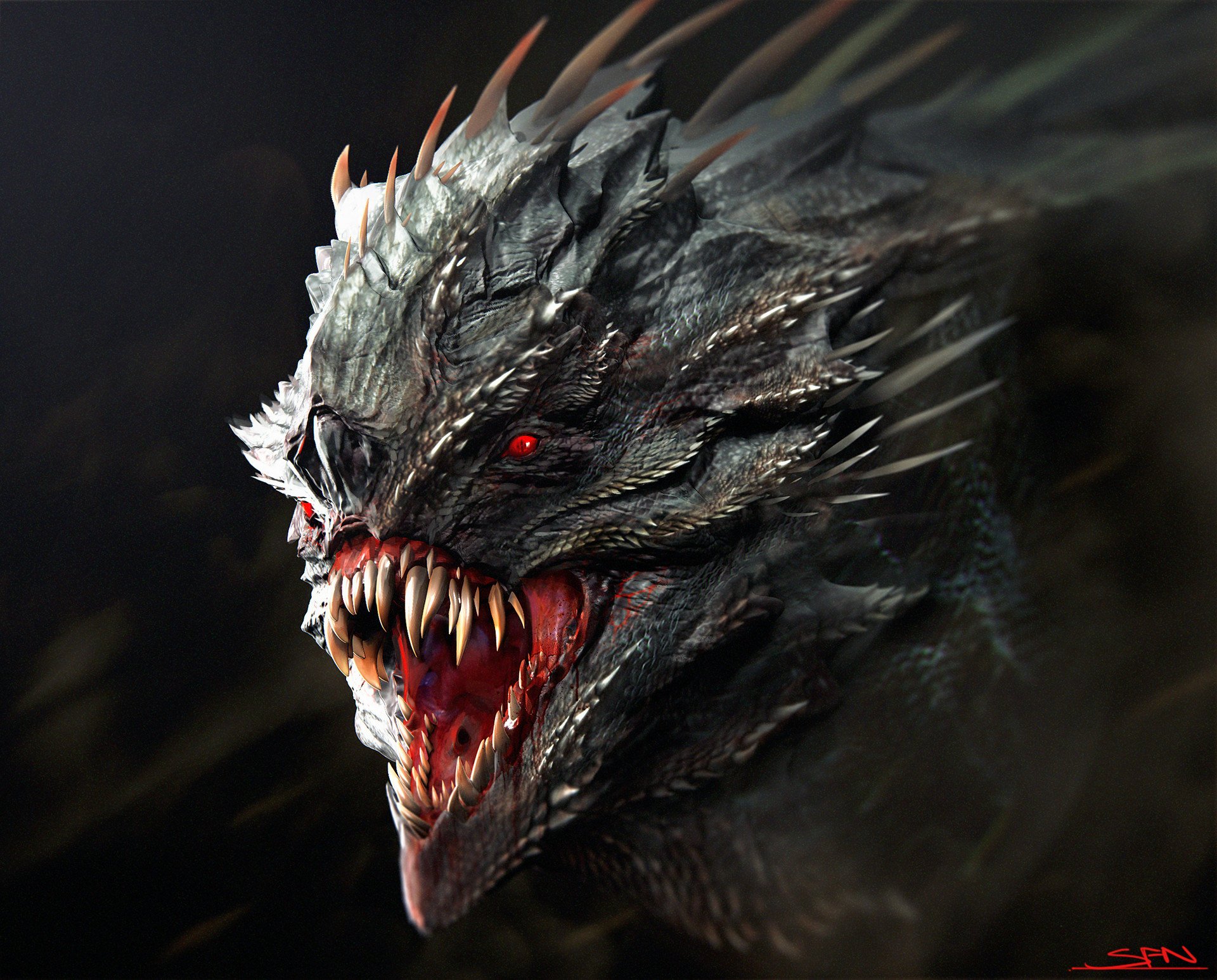 Download Fantasy Creature HD Wallpaper by Soufiane Idrassi