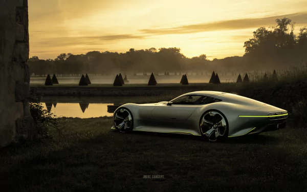 Mercedes-Benz AMG Vision Gran Turismo video game Gran Turismo Sport HD Desktop Wallpaper | Background Image