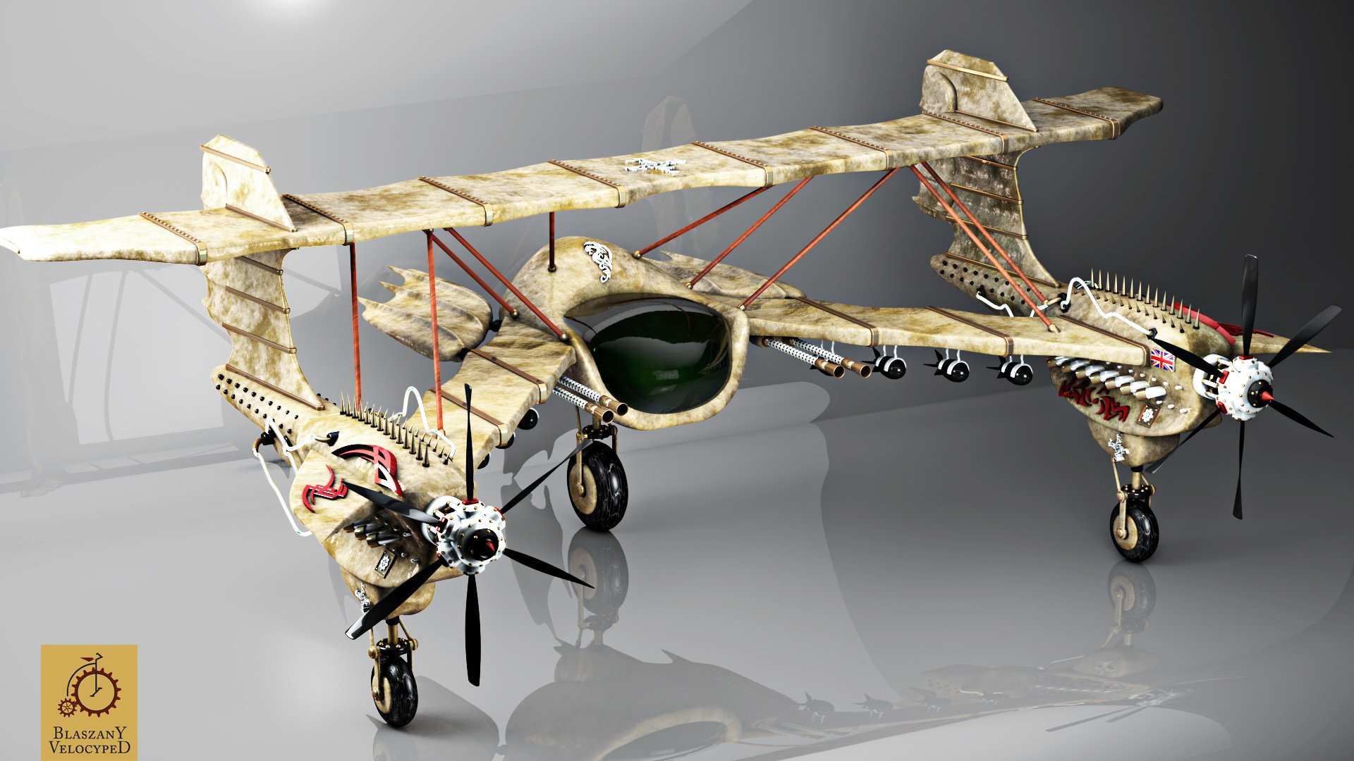 Download Sci Fi Vehicle HD Wallpaper by Kurczak