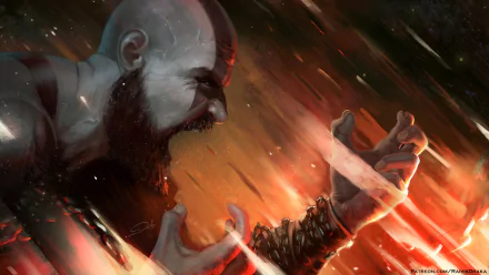Kratos (God Of War) video game God of War (2018) HD Desktop Wallpaper | Background Image