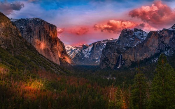 Nature Yosemite National Park National Park Mountain HD Wallpaper | Background Image