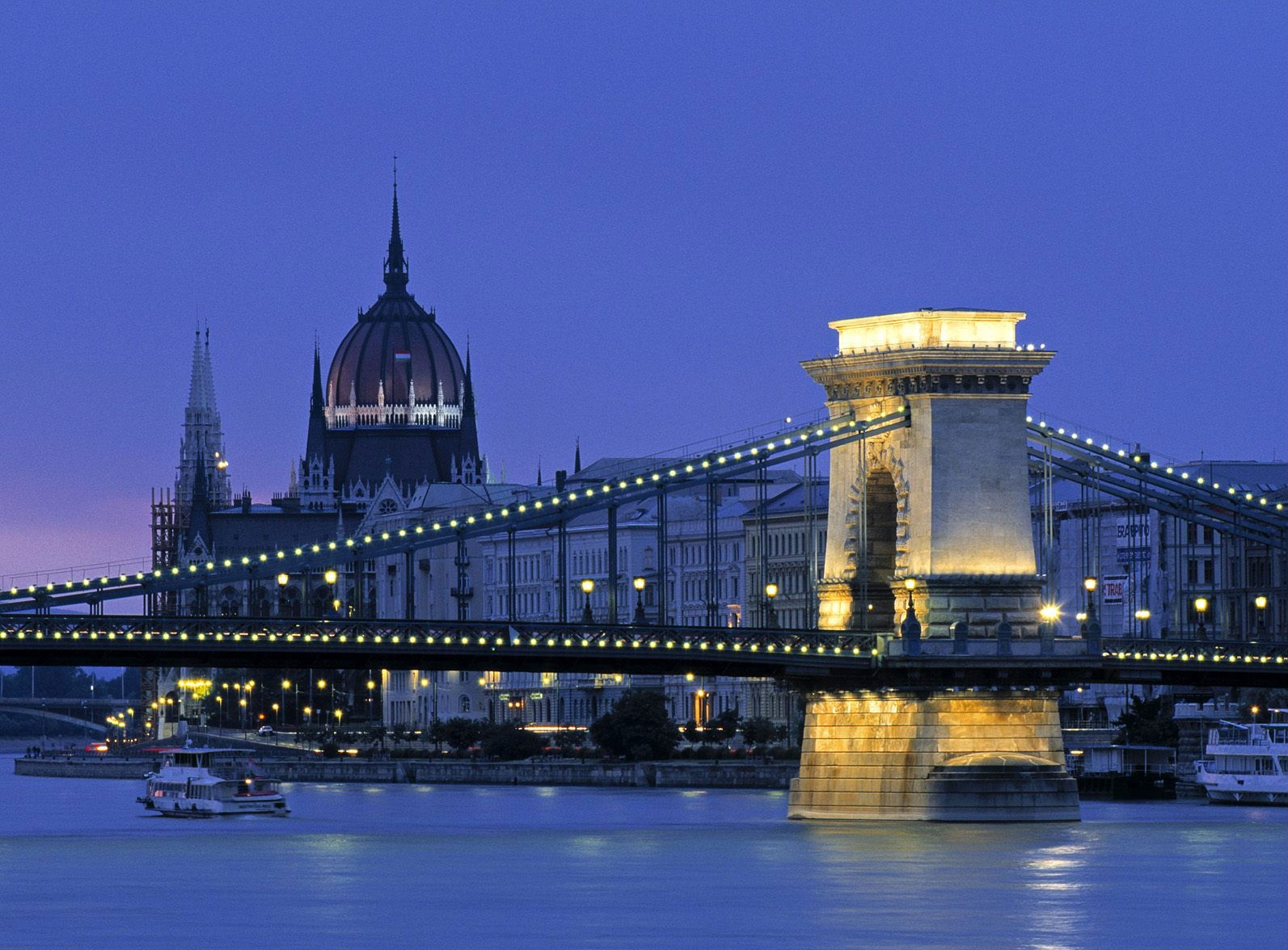 Chain Bridge- Budapest, Hungary