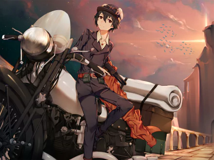 Hermes (Kino's Journey) Kino (Kino's Journey) Anime Kino's Journey HD Desktop Wallpaper | Background Image