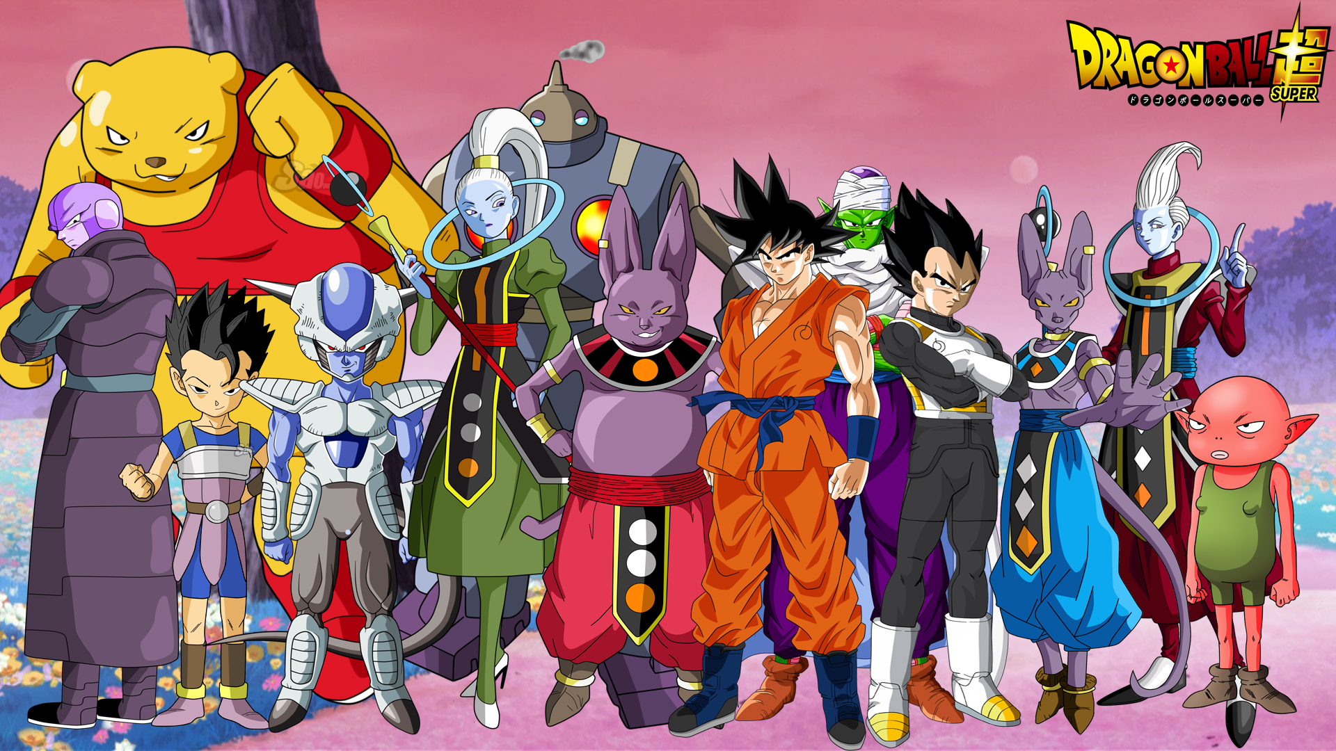 Download Anime Dragon Ball Super HD Wallpaper by lucario-strike