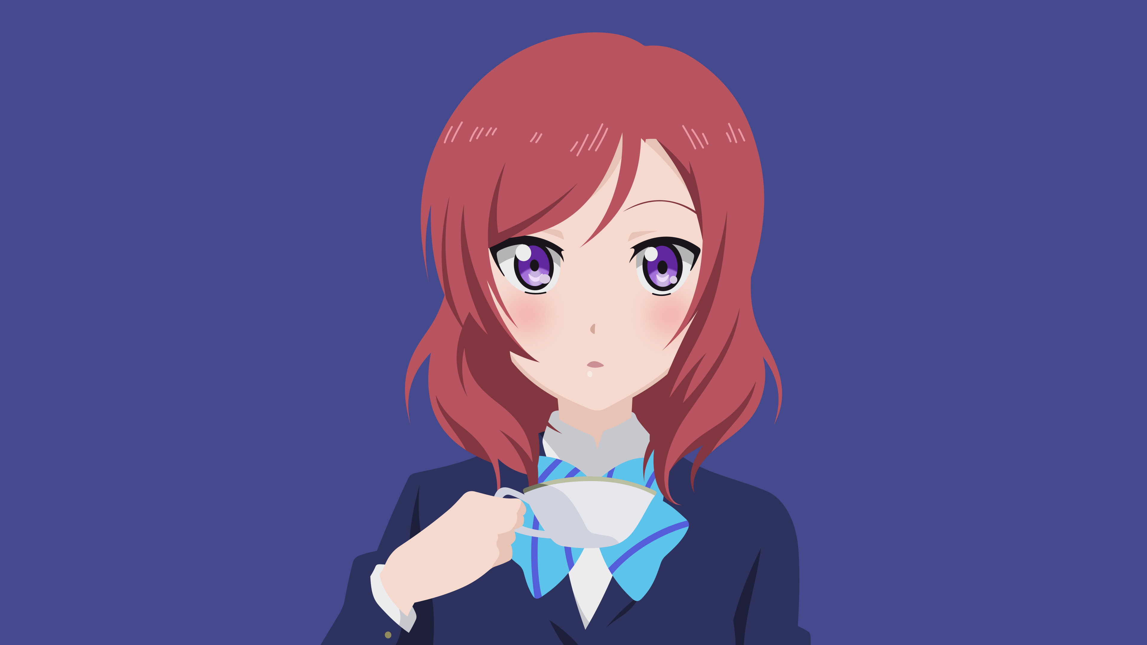 Download Maki Nishikino Anime Love Live! 4k Ultra HD Wallpaper by ncoll36