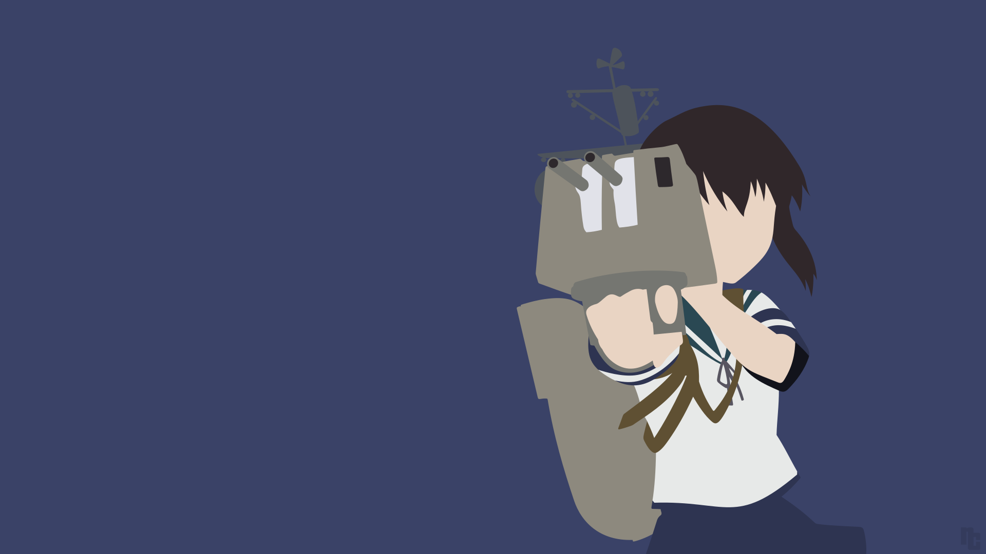 Download Fubuki (Kancolle) Anime Kantai Collection HD Wallpaper by ncoll36