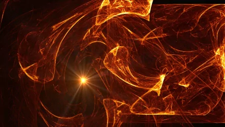 Abstract orange HD Desktop Wallpaper | Background Image
