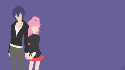 Amu Hinamori Ikuto Tsukiyomi Anime shugo chara HD Desktop Wallpaper | Background Image