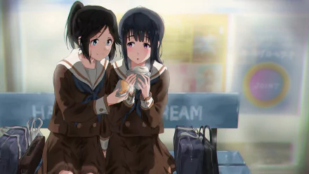 Mizore Yoroizuka Nozomi Kasaki Anime Sound! Euphonium HD Desktop Wallpaper | Background Image