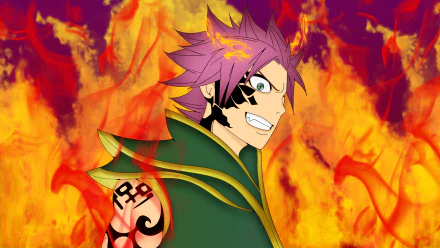 Natsu Dragneel Anime Fairy Tail HD Desktop Wallpaper | Background Image