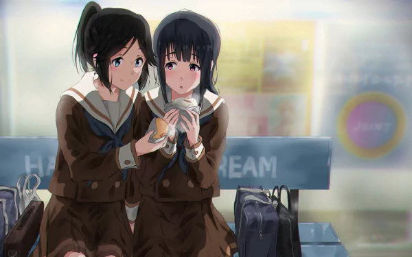 Mizore Yoroizuka Nozomi Kasaki Anime Sound! Euphonium HD Desktop Wallpaper | Background Image