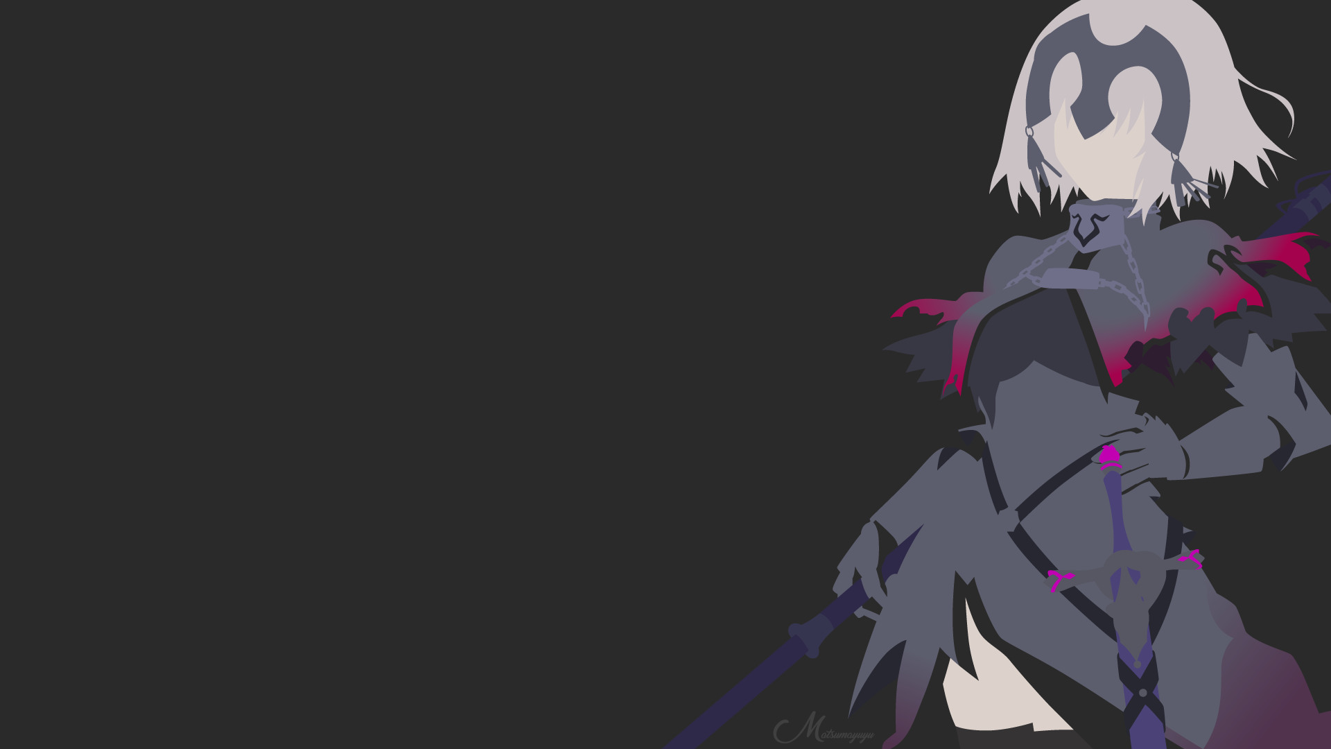 Download Jeanne D'Arc Alter Anime Fate/Grand Order HD Wallpaper by matsumayu