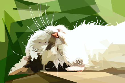 cat Animal artistic HD Desktop Wallpaper | Background Image