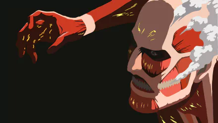 Colossal Titan Anime Attack on Titan HD Desktop Wallpaper | Background Image