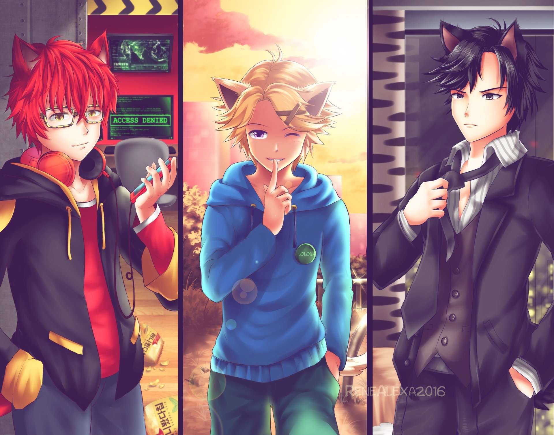 Download Anime Mystic Messenger HD Wallpaper by Rene Alexa
