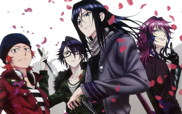 Kuroh Yatogami Misaki Yata Reisi Munakata Yukari Mishakuji Anime K Project HD Desktop Wallpaper | Background Image