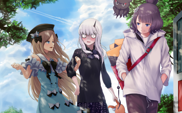 Anime Fate/Grand Order Fate Series Lavinia Whateley Foreigner Katsushika Hokusai Abigail Williams HD Wallpaper | Background Image