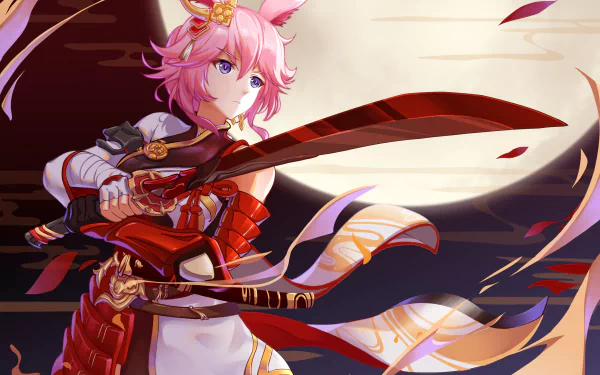 Yae Sakura (Benghuai Xueyuan) Anime Benghuai Xueyuan HD Desktop Wallpaper | Background Image