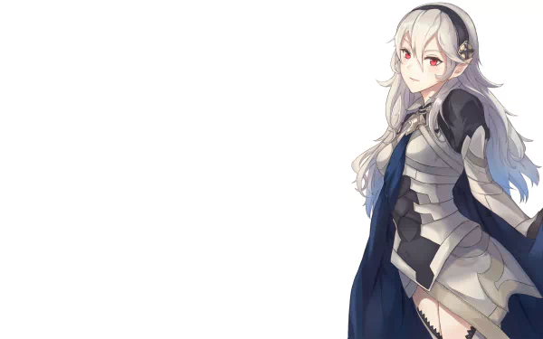 red eyes white hair Female Corrin (Fire Emblem) video game Fire Emblem Fates HD Desktop Wallpaper | Background Image