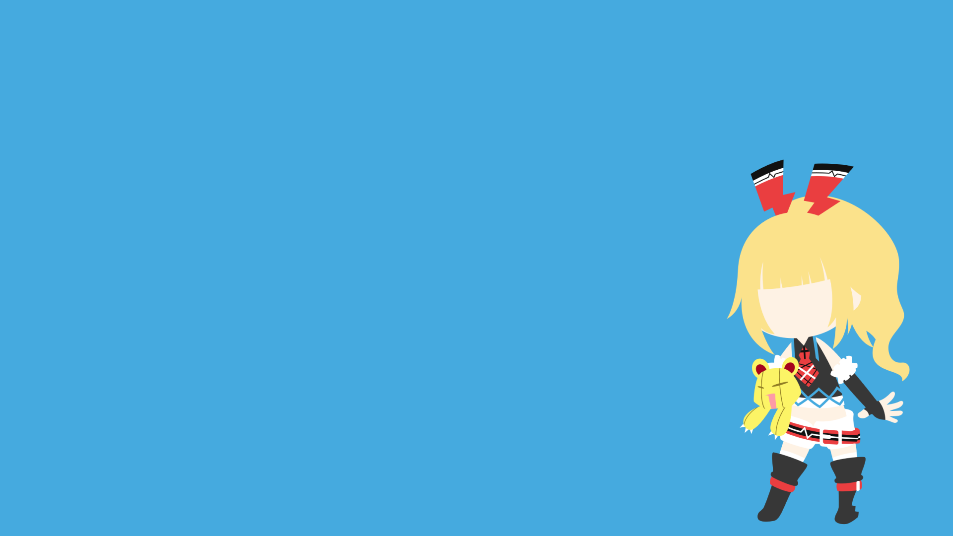 Download Dengekiko (Hyperdimension Neptunia) Video Game Hyperdimension Neptunia HD Wallpaper by Carionto