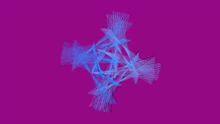  Pink and Blue Digital Art