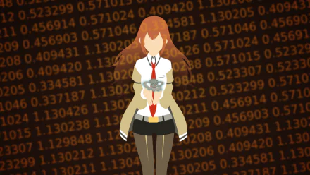 Kurisu Makise Anime Steins;Gate 0 HD Desktop Wallpaper | Background Image