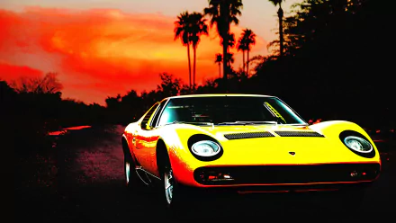 vehicle Lamborghini Miura HD Desktop Wallpaper | Background Image