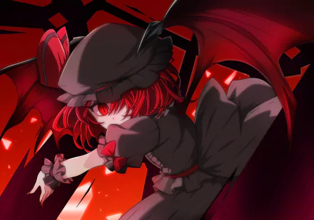 Remilia Scarlet Anime Touhou HD Desktop Wallpaper | Background Image