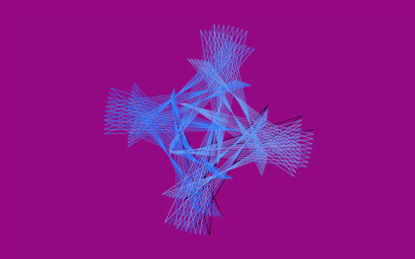  Pink and Blue Digital Art