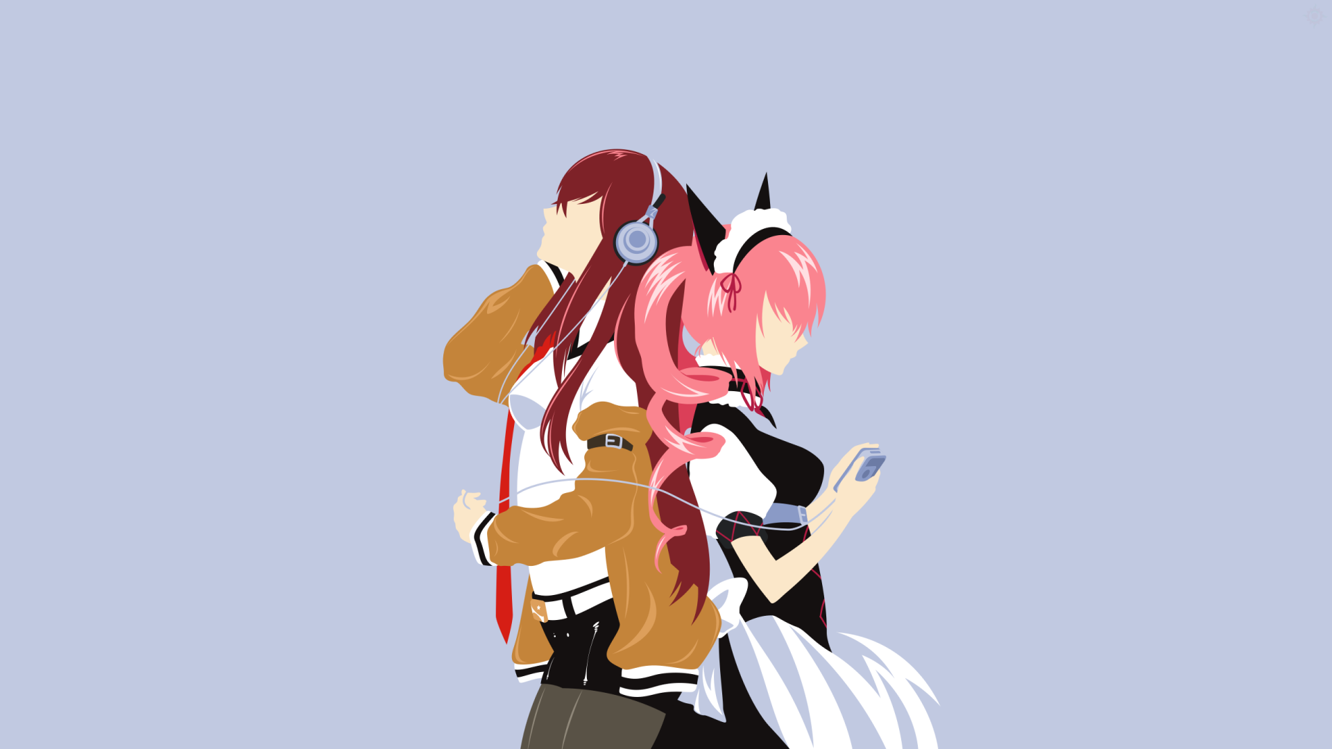 Download Kurisu Makise Faris Nyannyan Anime Steins;Gate HD Wallpaper by Carionto