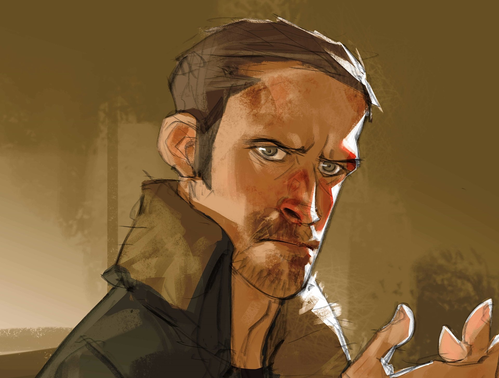 Download Officer K (Blade Runner 2049) Movie Blade Runner 2049 4k Ultra HD Wallpaper by Ramon Nuñez