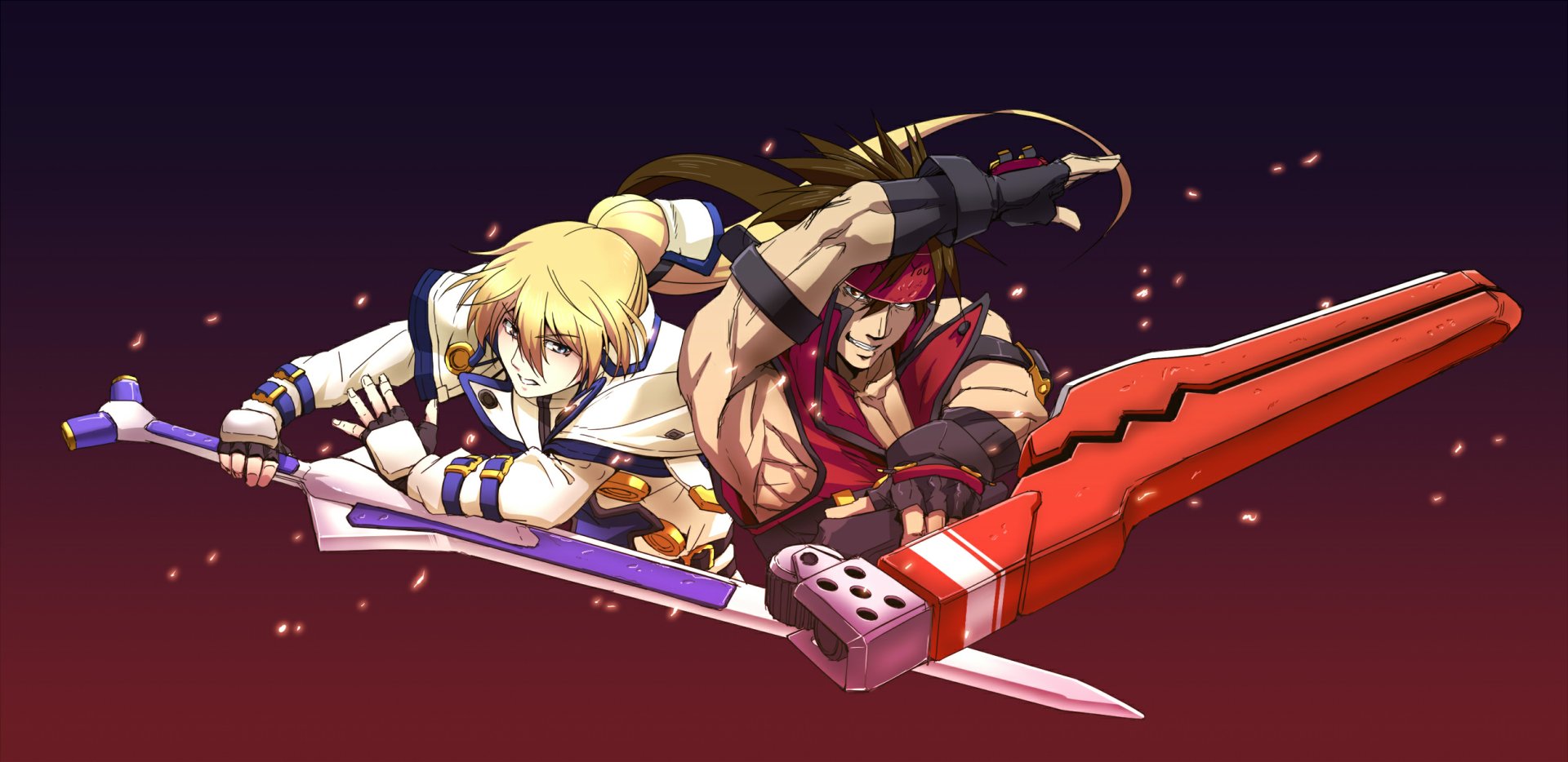 Download Sol Badguy Ky Kiske Guilty Gear Video Game Guilty Gear Xrd -SIGN- HD Wallpaper