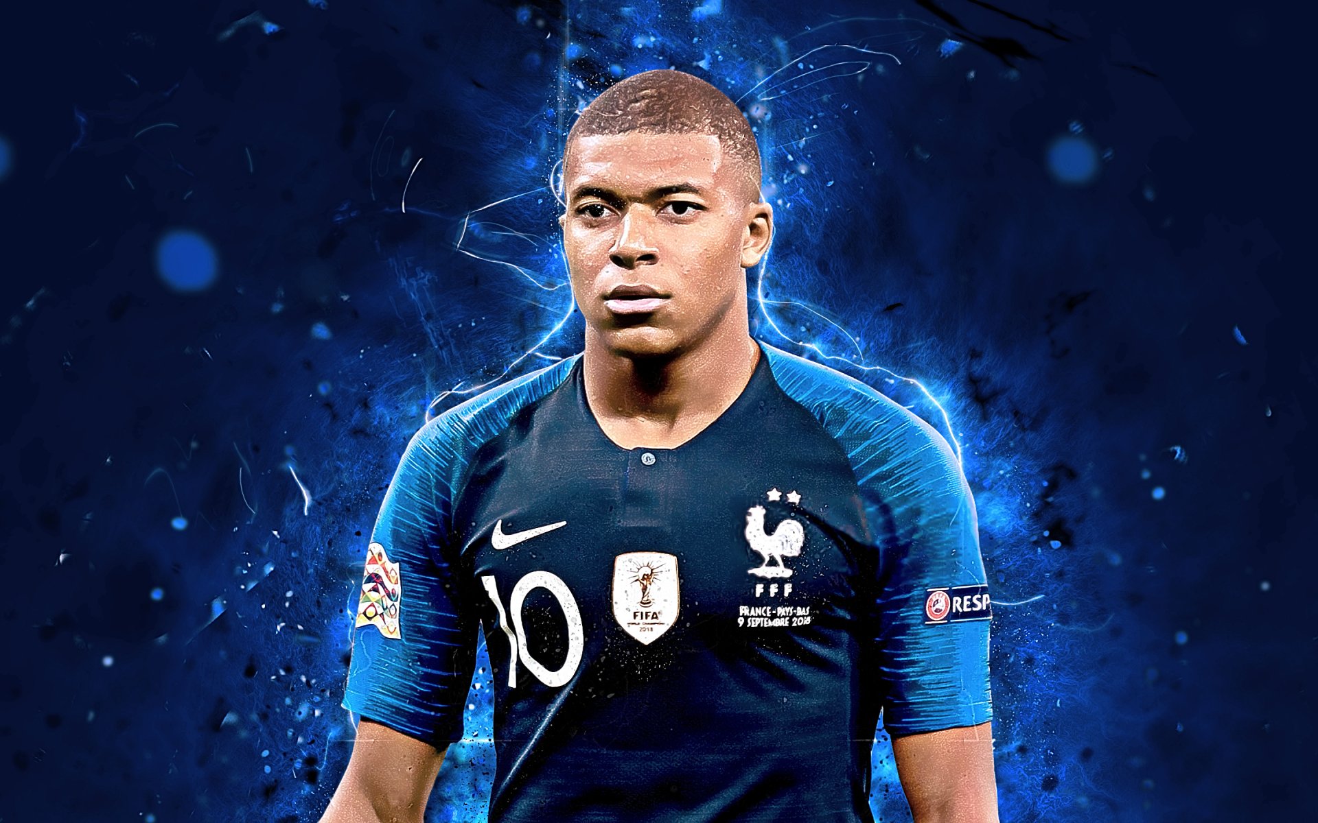 Download French Soccer Kylian Mbappé Sports Hd Wallpaper