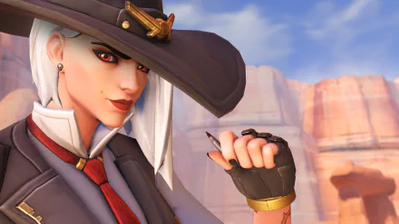 Ashe (Overwatch) video game Overwatch HD Desktop Wallpaper | Background Image