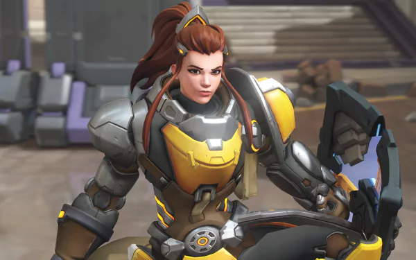 Brigitte (Overwatch) video game Overwatch HD Desktop Wallpaper | Background Image